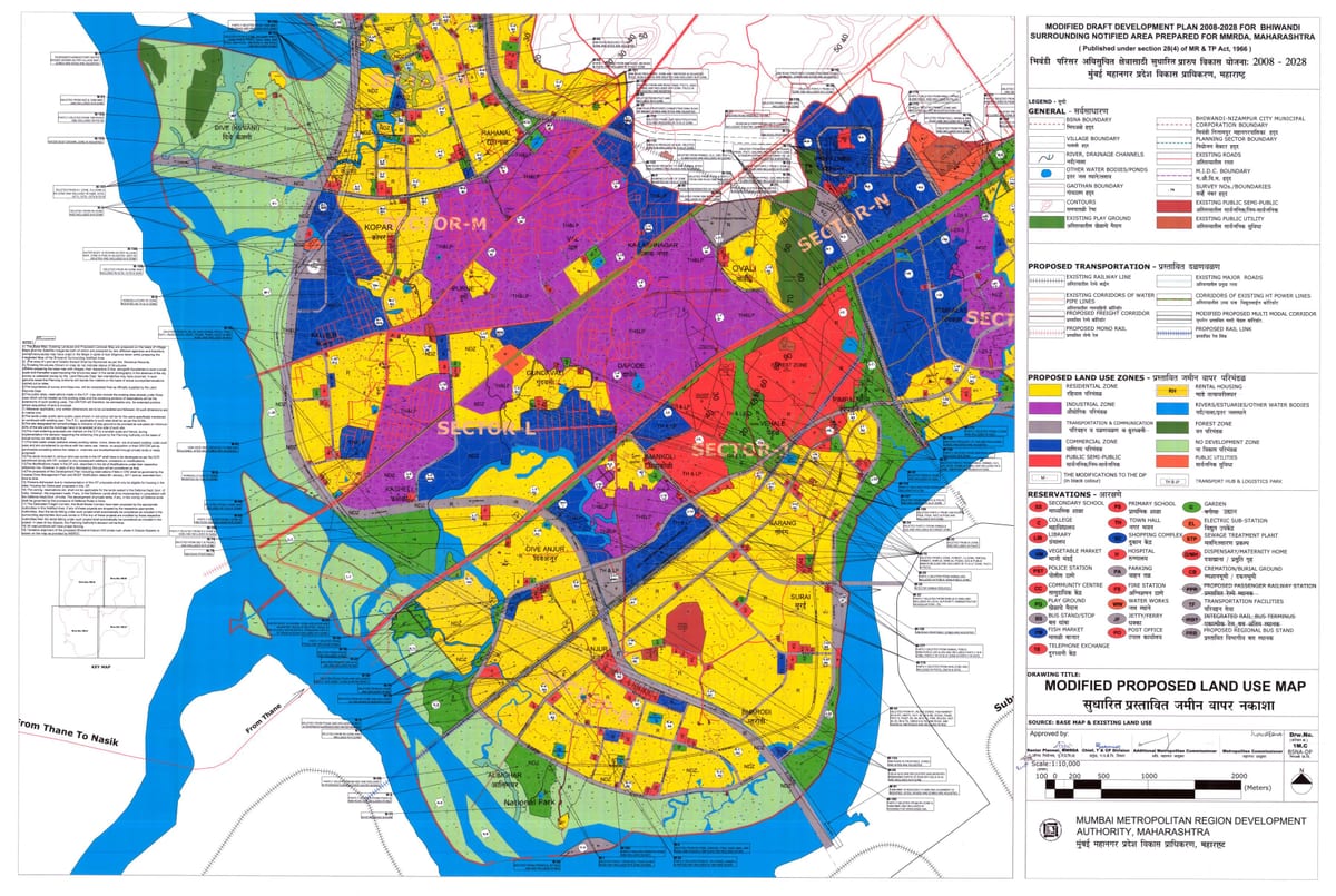 MMRDA khu bản đồ bhiwandi