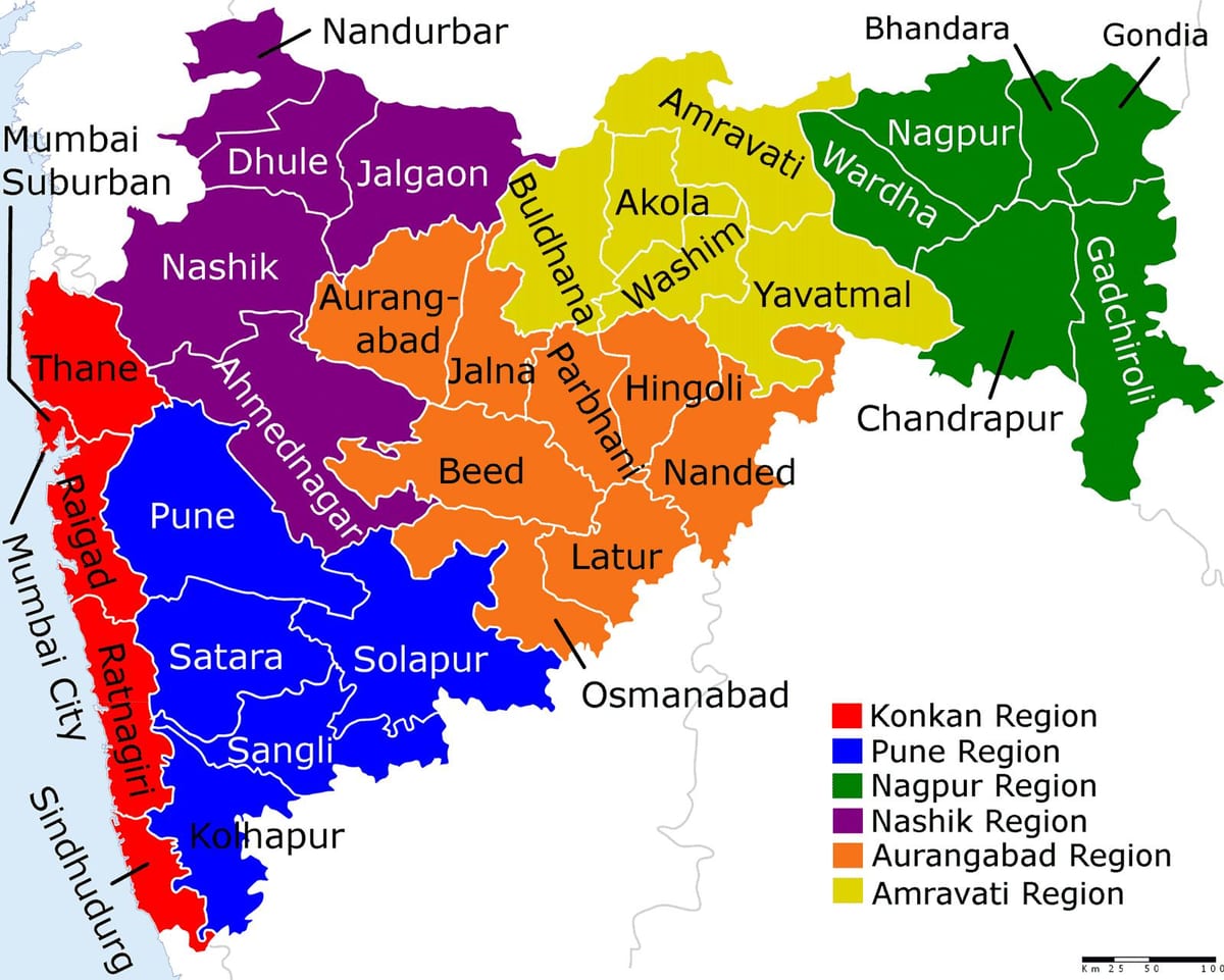bản đồ của ấn độ Mumbai