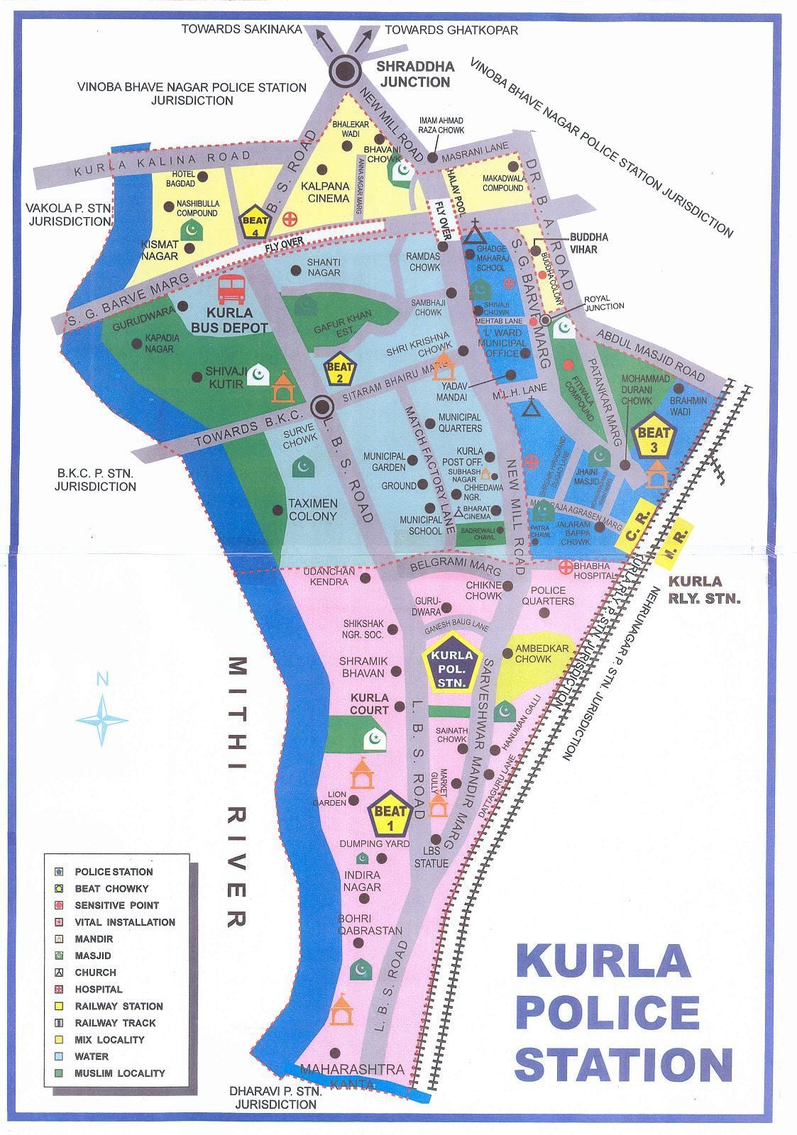 bản đồ của Mumbai ở đây