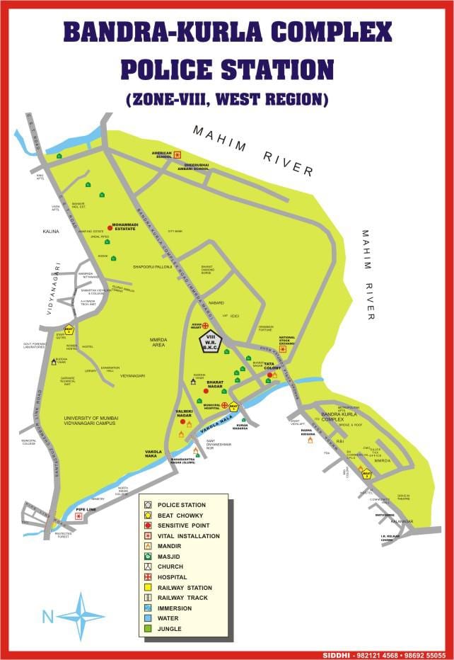 american số bản đồ Mumbai