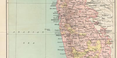 Bản đồ của Bombay chủ tịch