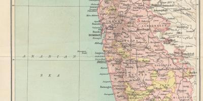 Bản đồ của Bombay chủ tịch