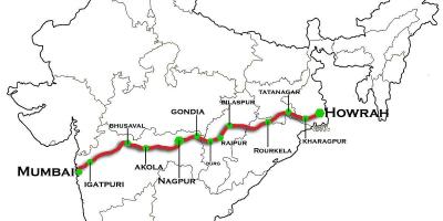 Hiểu thêm Mumbai thể hiện bản đồ đường cao tốc
