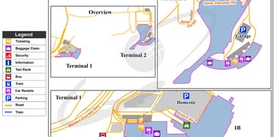Ấn Tin terminus bản đồ