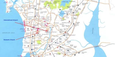 Bản đồ của Mumbai gene