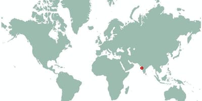 Mumbai trên bản đồ thế giới