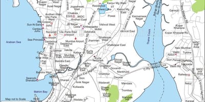 Bản đồ của Mumbai