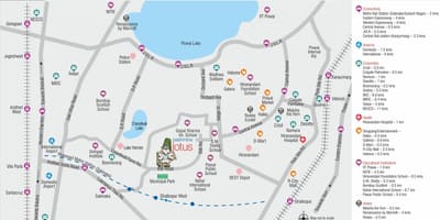 Powai Mumbai bản đồ